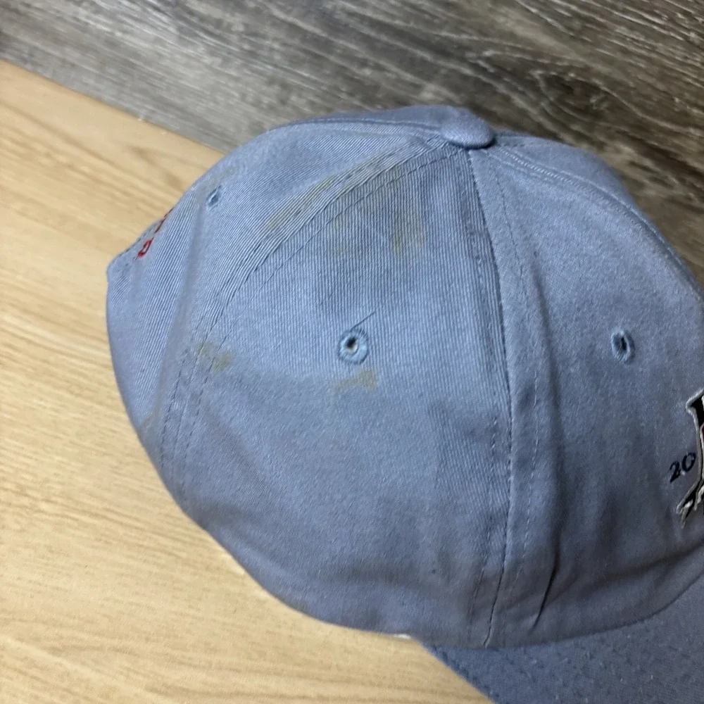 US Open Pebble Beach Hat Cap Strap Back Mens USGA Golf Tournament Gray 2010